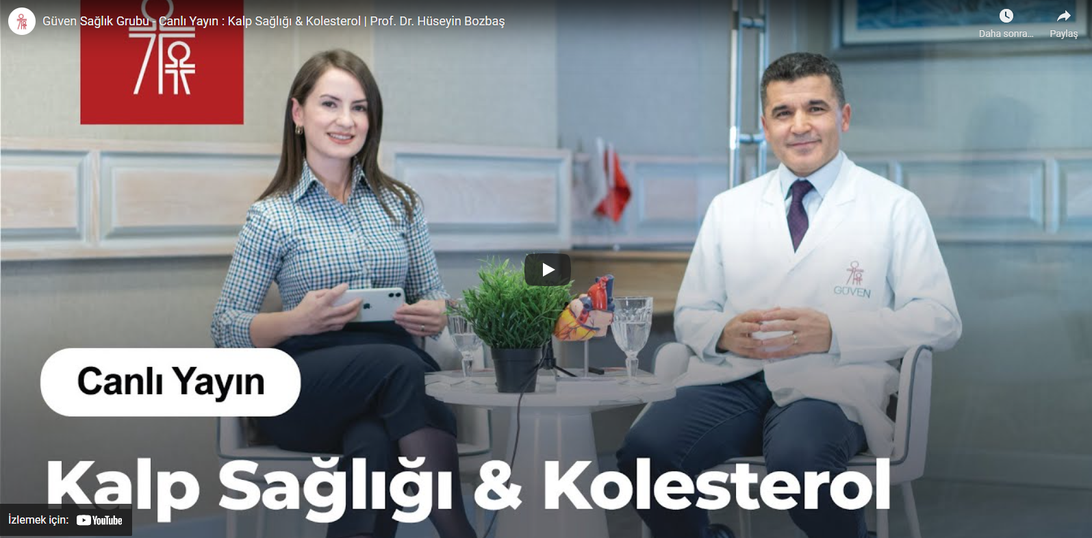 Güven Sağlık Grubu - Kalp Sağlığı ve kolesterol hakkında